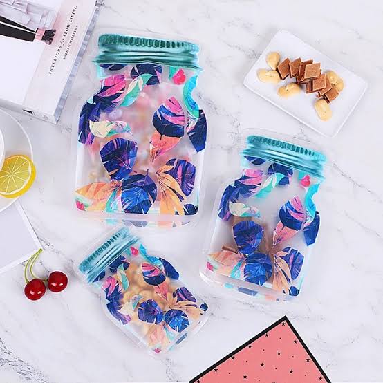 Food Grade Preservation Zipper Bags, Reusable Mason Jar Zipper Fresh Bags, Airtight Seal Food Storage Bags, Leak-Proof Zip-Lock Food Storage Bags for Travel Food Grade Preservation Zipper Bags, Reusable Mason Jar Zipper Fresh Bags, Airtight Seal Food Storage Bags, Leak-Proof Zip-Lock Food Storage Bags for Travel